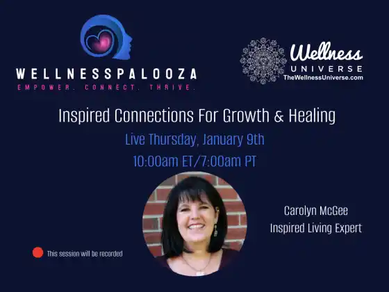 Wellnesspalooza 2025 启发与 Carolyn McGee 一起成长和康复