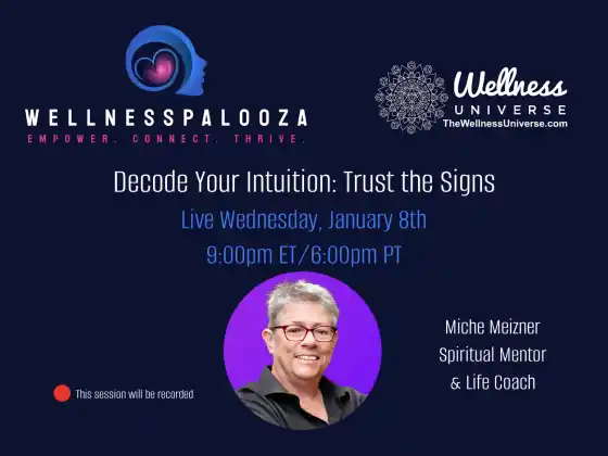 Wellnesspalooza 2025 Decodifica la tua intuizione con Miche Meizner