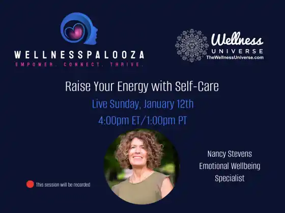 Wellnesspalooza 2025 与 Nancy Stevens 一起通过自我护理提升你的能量