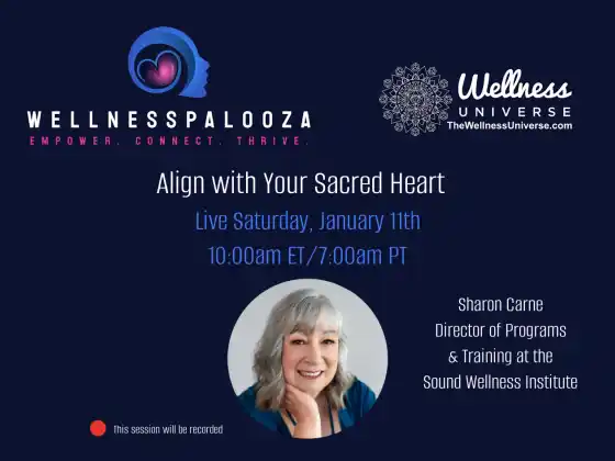 Wellnesspalooza 2025 Align with Your Sacred Heart με τη Sharon Carne
