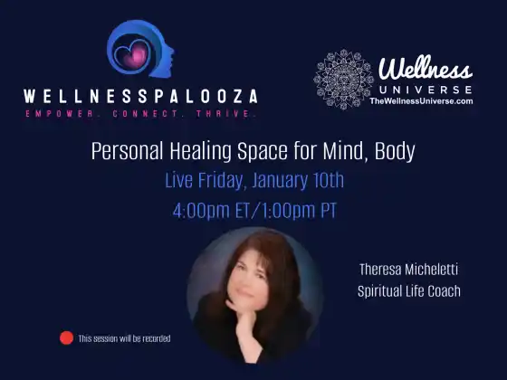 Wellnesspalooza 2025 Persönlicher Heilungsraum für Geist und Körper mit Theresa Micheletti