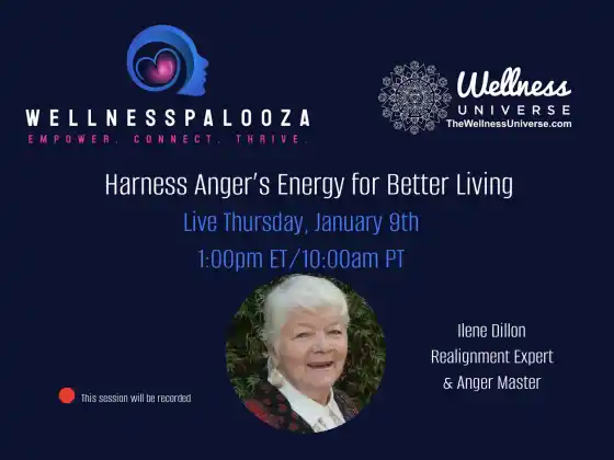 Wellnesspalooza 2025 Ilene Dillon کے ساتھ بہتر زندگی گزارنے کے لیے غصے کی توانائی کا استعمال
