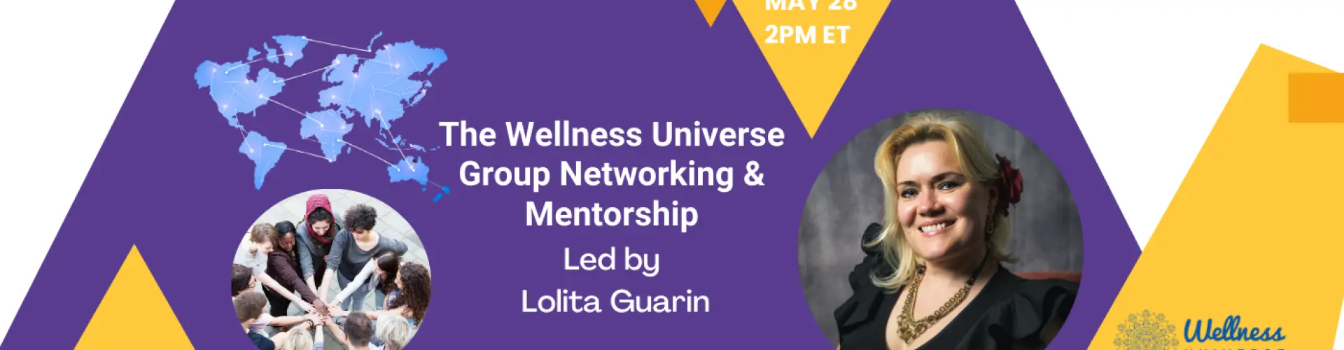 Networking e tutoraggio del gruppo WU con Lolita Guarin - Online Class by The Wellness Universe