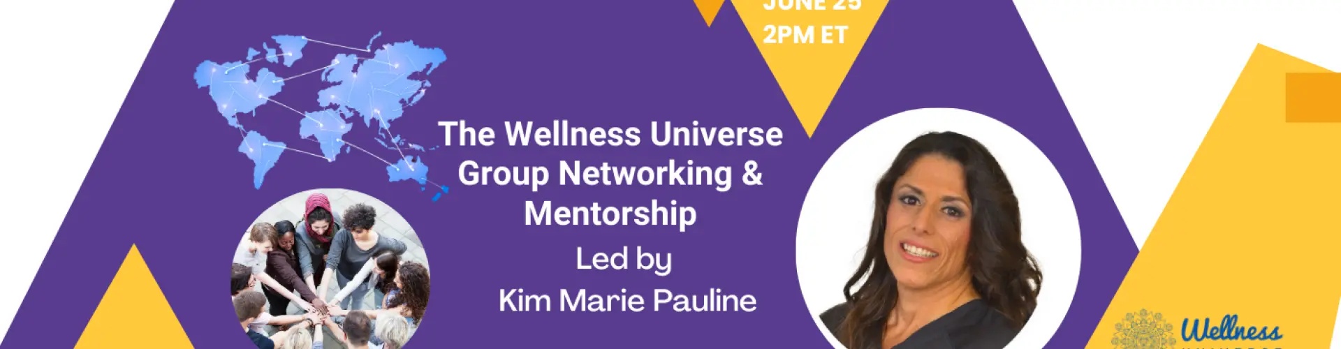 Networking e tutoraggio del gruppo WU con Kim Marie Pauline - Online Class by The Wellness Universe