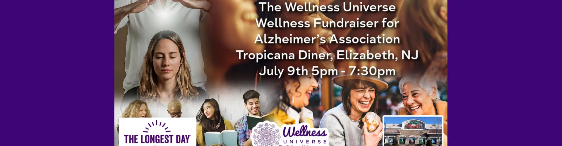 Evento de bem-estar para arrecadação de fundos da Associação de Alzheimer - TRANSMISSÃO AO VIVO - Online Class by The Wellness Universe